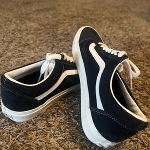 Vans Classic Black and White Low-Tops